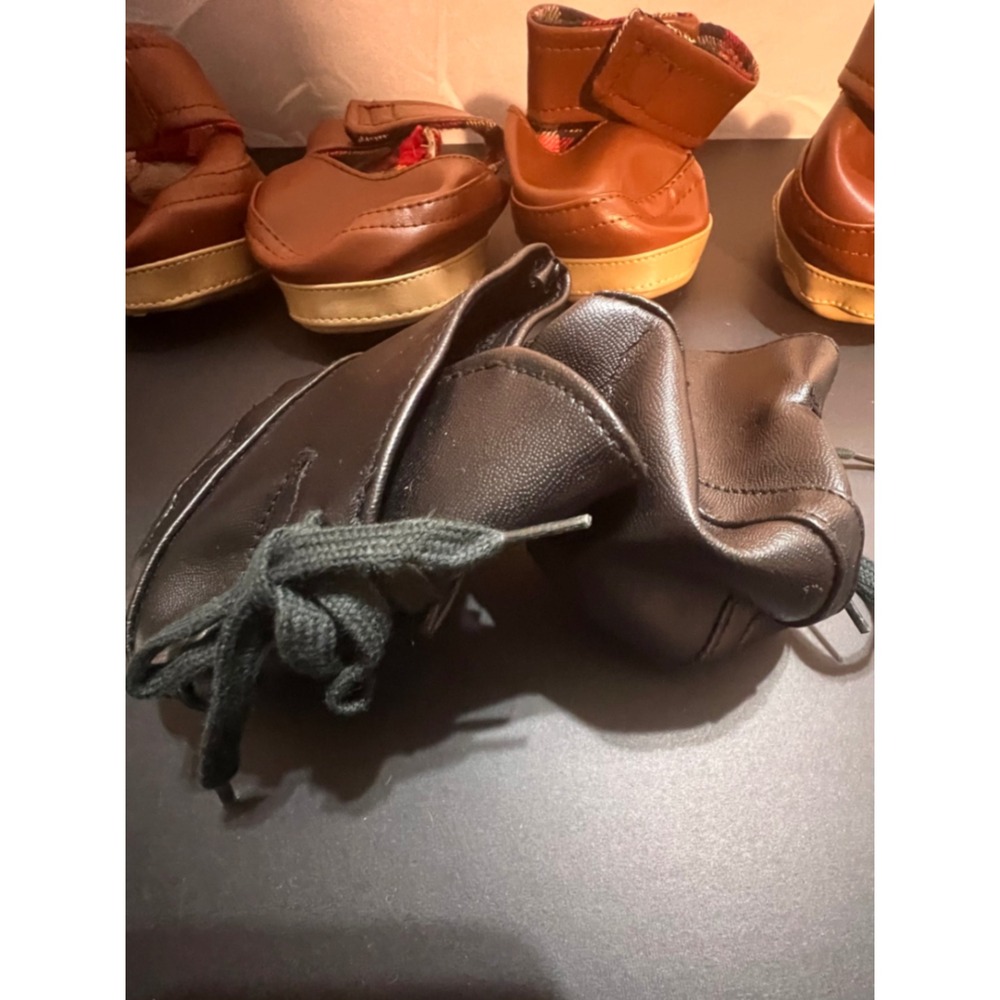 1987 Teddy Ruxpin Worlds of wonder Faux Leather Boots - Picture 3 of 7